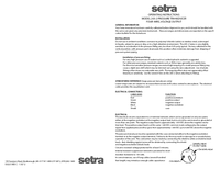 Thumbnail of document Manual - 205 Gauge and Absolute Pressure Transducer